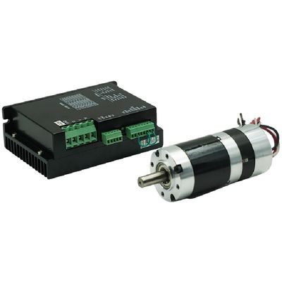 56JBX DC24v 20-100W ব্রাশলেস গিয়ারড মোটর যথার্থ নিয়ন্ত্রণ সরঞ্জামের জন্য প্ল্যানেটারি গিয়ারবক্স সহ