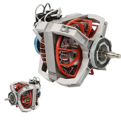 ড্রায়ার মেশিনের জন্য 120V 230V ছোট একক ফেজ এসি মোটর রেটেড লোড পাওয়ার 100w 120w 200w