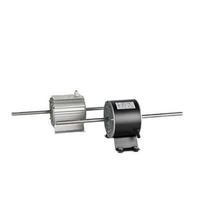 1hp ডুয়াল শ্যাফ্ট ফ্যান মোটর 750W তিন ফেজ 800-1300rpm বাণিজ্যিক কনডেন্সার ফ্যান মোটর