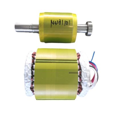 250W 370W 550W 119W একক ফেজ ছোট এসি মোটর স্টেটর এবং বৈদ্যুতিক ভালভের জন্য রটার