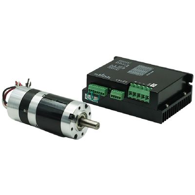 56JBX DC24v 20-100W ব্রাশলেস গিয়ারড মোটর যথার্থ নিয়ন্ত্রণ সরঞ্জামের জন্য প্ল্যানেটারি গিয়ারবক্স সহ