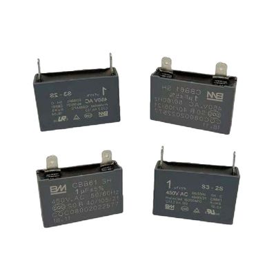 ব্লোয়ার ফ্যান মোটরের জন্য 1-200Uf বৈদ্যুতিক ফ্যান মোটর ক্যাপাসিটর বিস্ফোরণ প্রমাণ ক্লাস সি