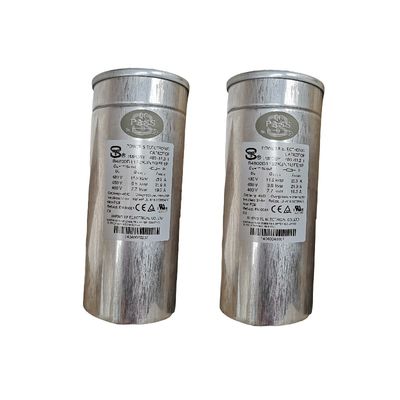 1-100uf বৈদ্যুতিক মোটর রান ক্যাপাসিটর এয়ার কন্ডিশনার একক ডুয়াল CBB65 450VAC