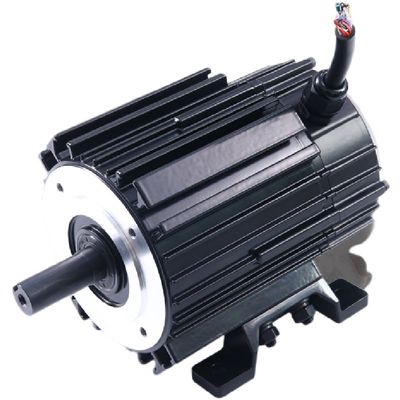উচ্চ শক্তি স্থায়ী চুম্বক BLDC মোটর 750W 3000W ফুট ফ্ল্যাঞ্জ ইনস্টলেশন (B34-90mm)